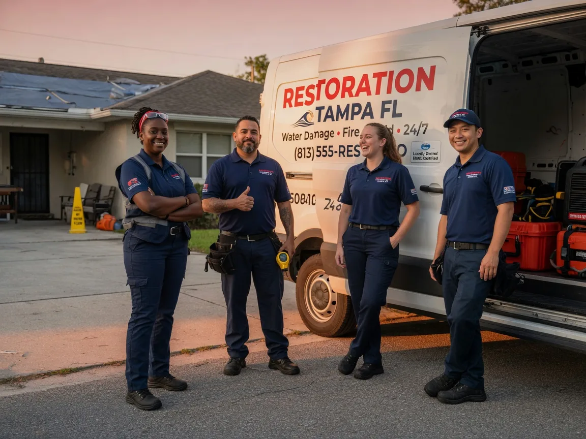 Water Damage Restoration company in Pleasanton, NE